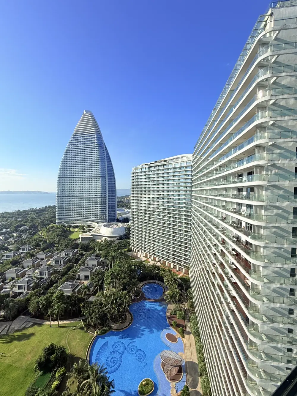 来咖美宿亚特兰蒂斯棠岸店 海棠湾亚特兰蒂斯片区海景与泳池实拍